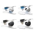 thumbnail image 4 of Methold Auriculares KZ ZAX en la oreja, auriculares deportivos con cable, auriculares portátiles de 0,75mm, cable largo, graves, música estéreo, manos Cables de audio/vídeo Plata Tipo 1, 4 of 6