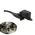thumbnail image 4 of Master Cylinder Brake Lever, Steel Alloy Brake Master Cylinder Lever Rustproof Sufficient Pressure  For ATV 22mm Handlebar Left,Right, 4 of 8