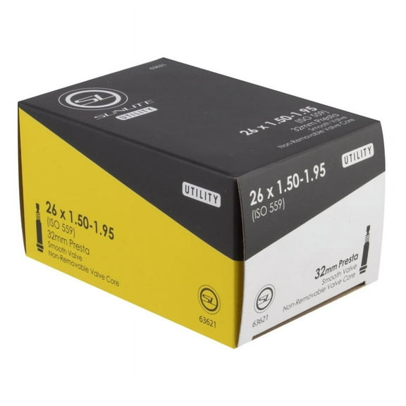 Sunlite Utili-T Standard Presta Valve Tubes 26x1.50-1.95 PV 32mm 0d