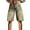 Khaki, variant on yunLCZ Wide Leg Pants Woman Flare Denim Shorts For Women Wide Leg Denim Shorts Woman Vintage Floral Print High Waisted Straight Stretch Pants With Pockets Office Slacks