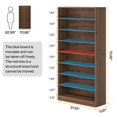 thumbnail image 5 of YYAo Shoe Cabinet Storage Organizer,Freestanding Shoe Cabinet, 9-Tier 40-45 Pairs Shoe Storage Rack,Brown, 5 of 7