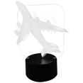 thumbnail image 1 of Luz de noche de avión 3D Prensa Lámpara de escritorio de avión a reacción Lámpara de ilusión LED Lámpara de noche Juguete genial, 1 of 5