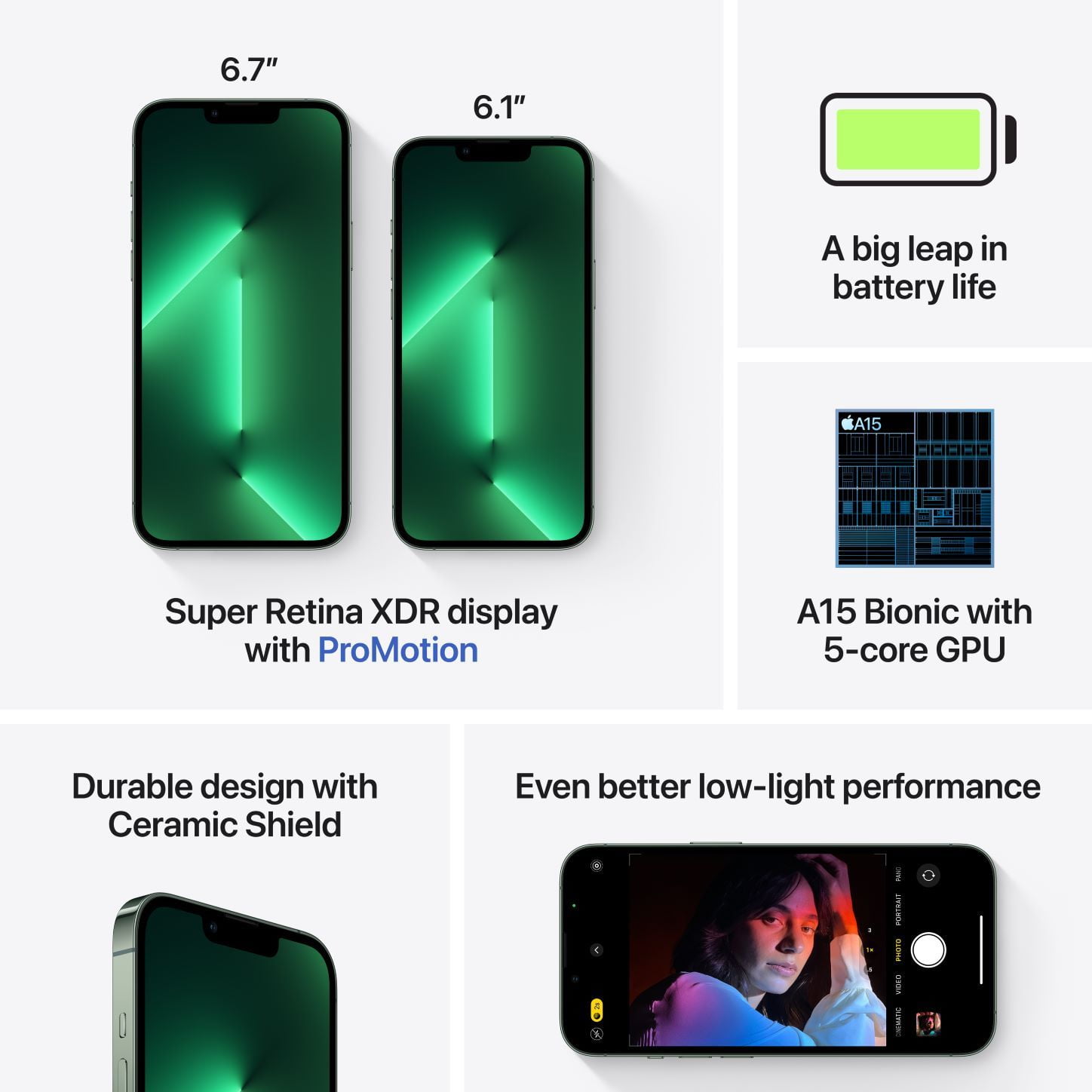 AT&T iPhone 13 Pro 128GB Alpine Green