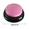 thumbnail image 4 of Voice Recording Button Recordable Dog Talking Buttons Dog Voice Command Buttons Pet Training Buzzer, 4 of 5