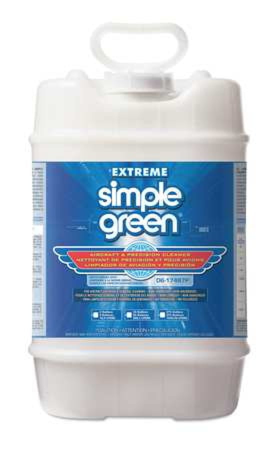 SIMPLE GREEN 0100000113405 Liquid 5 gal. Extreme Aircraft & Precision