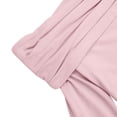 thumbnail image 6 of Women's Elegant Dress Long Sleeve Maxi Dress Off Shoulder Bodycon Dresses Formal Party Evening Dress Pink M, 6 of 9