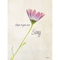 thumbnail image 2 of Gango Home Decor Contemporary Dance to Your Own Song & Keep the Faith by Robin-Lee Vieira (Ready to Hang); Two 12x16in Gold Trim Framed Prints, 2 of 5