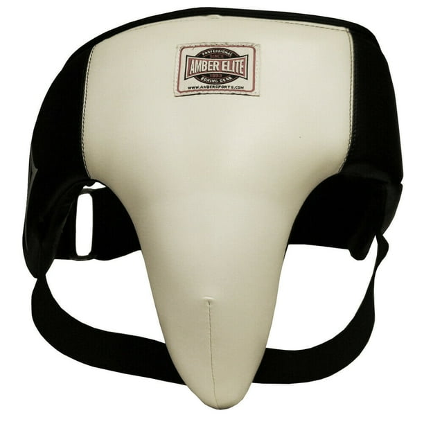 Amber Elite MMA Groin Guard Abdominal Protector Cup Jock strap Muay