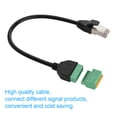 thumbnail image 3 of LAFGUR Adaptateur de Terminal RJ45, Connecteur de Terminal à Vis, pour VGA, CCTV Vidéo Convertisseur Déséquilibré, Rudio Baluns, 3 of 7