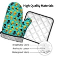 thumbnail image 4 of Gaeub Duck In Black Suit Print Oven Mitts and Pot Holders Sets of 2,Heat Resistant Pad,Cooking Gloves, for Baking BBQ Home Decor, 4 of 7
