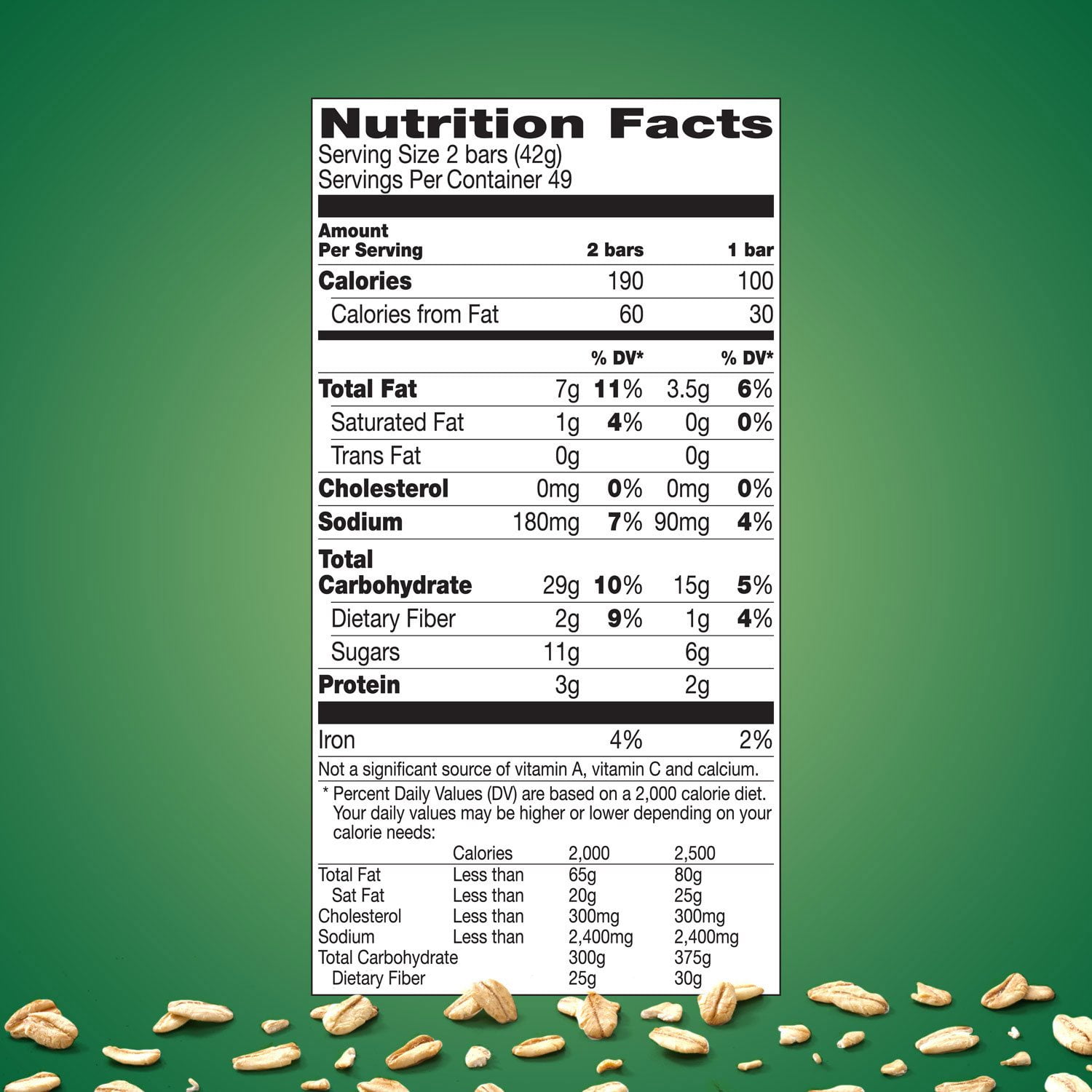 Nature Valley Oats 'n Honey Crunchy Granola Bars, 49 Count With White Bowl By OMA