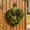 Green, variant on 13.8 Inch Artificial Plastic Wheat Wreath, Hanging Door Lifelike Wall Decor for Home Window Display, Farmhouse Rustic Wedding Garland