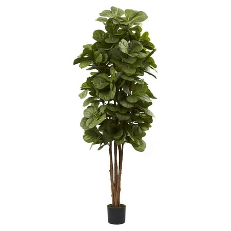 Nearly Natural 6-ft. Artificial Fiddle Leaf Fig (Best Artificial Fiddle Leaf Fig Tree)