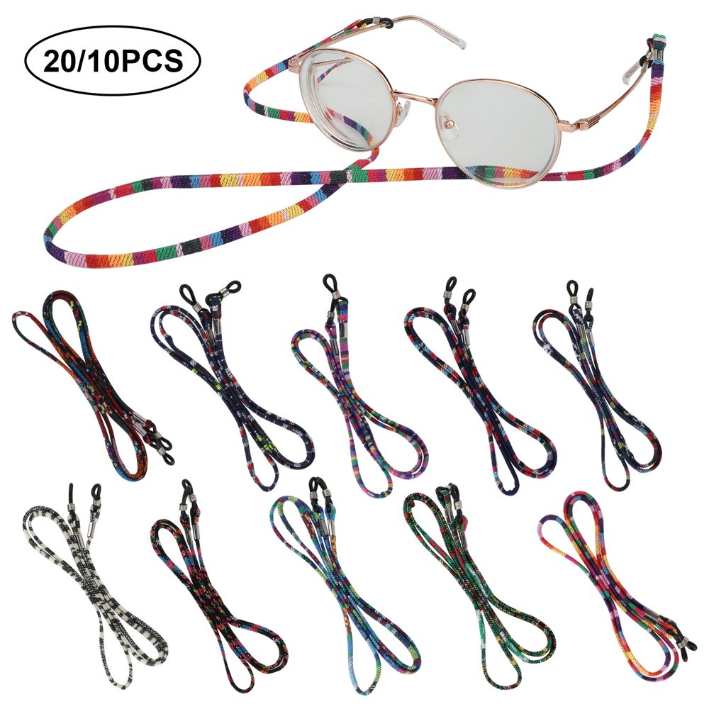 Eyeglass Strap Holder, 20/10pcs Eyeglasses Lanyard Cords Glasses Chains