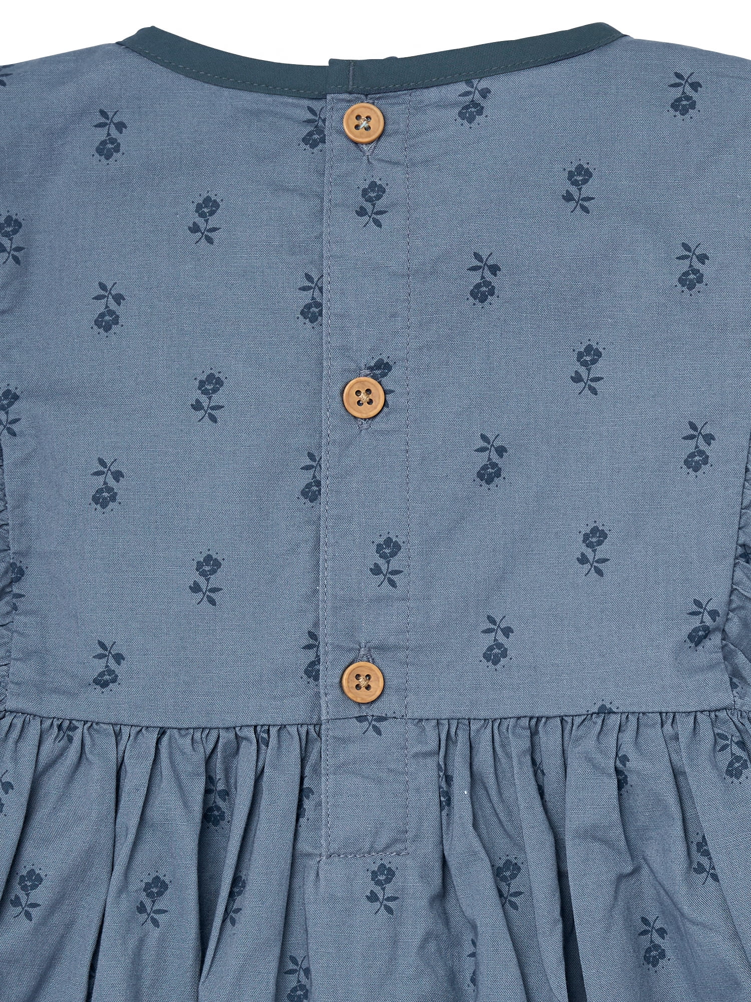 Modern Moments by Gerber Toddler Girl Yoked Bow Dress, Sizes 12M-5T