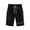 Black, variant on Shorts For Girls Kids Drawstring Elastic Waist Shorts Casual Solid Color Letter Print Knee Length Shorts With Pockets Lightweight Pants Size 3-4 Years