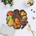 thumbnail image 4 of Handcrafted Octopus Decorative Serving Tray – Spooky Halloween Centerpiece for Charcuterie & Candy Display (Large), 4 of 5