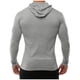 thumbnail image 5 of pstuiky mangas largas para hombre, Camiseta deportiva de manga corta con cuello redondo, ajustada y de alta resistencia, de color liso para hombre camisetas de hombre l, 5 of 8