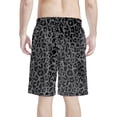 thumbnail image 2 of Binienty Men's Board Shorts Swim Trunks With Leopard Print - Quick Dry for Summer Beach and Water Activities, 2 of 9
