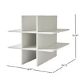 thumbnail image 6 of Better Homes & Gardens Bottle Storage Insert for Cube Organizers, White Texture, 6 of 7