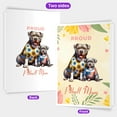 thumbnail image 2 of Happy Mother's Day Proud Pitbull Mom 5x7in Folded Greeting Card Terrier Dog Lover Single Note Card with Envelope - 03003, 2 of 5