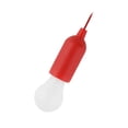 thumbnail image 1 of Naiovety Luz de cable de tracción, luces colgantes redondas portátiles, lámpara alimentada por batería, suministros de emergencia, colgante para carpas Rojo Naiovety OD009395-04, 1 of 6