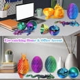 thumbnail image 4 of 3D Printed Dragon Easter Eggs, Cool 3D Printer Articulated Crystal Dragon Toys , Surprise Animals Figurines Fidget Dinosaur Eggs Toys, 4 of 8