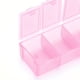 thumbnail image 4 of Divida caja de almacenamiento 7-rejilla acuarela paleta joyería viaje reempaque contenedor de plástico, 4 of 8