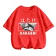 thumbnail image 3 of Camiseta de anime Naruto para niños, camisetas para niños, camisetas de dibujos animados para niñas, camisetas de manga corta de Sonic para niños de 3 a 14 años, 3 of 5