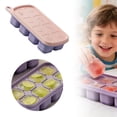thumbnail image 2 of UJMNHYGT Ice Cube Trays Easy Release 8 Flexible Silicone Ice Cube Molds with Removable Lid, Reusable Stackable Freezer Ice Trays for BPA Free, 2 of 7