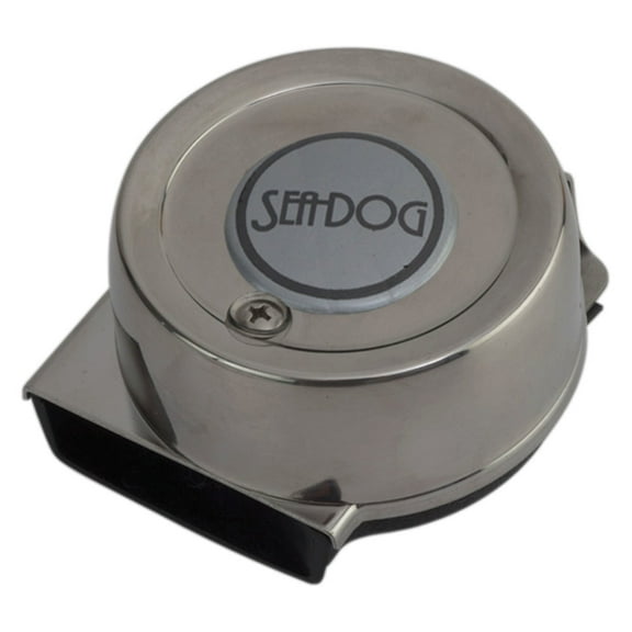 Sea Dog Single Mini Compact Horn, 4 Amp, Stainless Steel