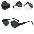 SIEYIO Futuristic Frame Sunglasses Glasses for Photography