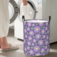 thumbnail image 5 of Susaid Daisies Flowers Print Waterproof Oxford Cloth Storage Circular Laundry Hamper BasketCapacity for Home-Medium, 5 of 6