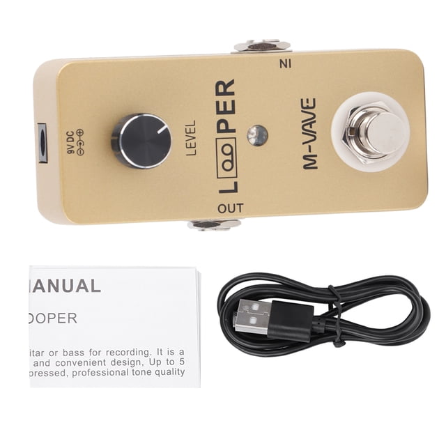 Mini Looper Pedal Guitar Effect Pedal Full Metal Shell Guitar Accessories