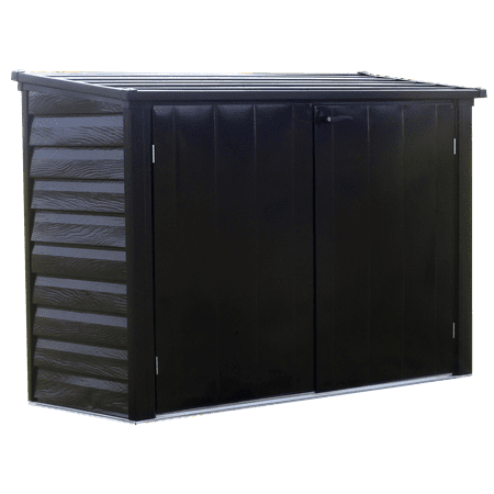 steel storage shed 6 x 3 ft. - walmart.com