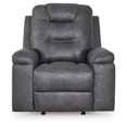 thumbnail image 4 of Signature Design by Ashley Shadehille Gray Recliner, 4 of 10