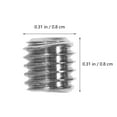 thumbnail image 2 of ELAYARD 1Set Stainless Steel Set Screw Assortment Kit with Socket Grub Screws for Home Use and DIY Projects, 2 of 8