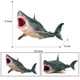 thumbnail image 3 of de acción de tiburón de realistas, modelos de en miniatura pintados , colección de juguetes, regalos ños megalodon Yotijar figura de tiburon, 3 of 10