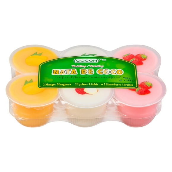 Pouding De Nata De Coco Taille de l'emballage: 118g x 6