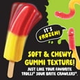 thumbnail image 3 of Trolli Frozen Gummi Ice Pops Chewy Sour Gummy Candy Frozen Dessert Snacks, Cherry Lemon, 10 Count, 3 of 13