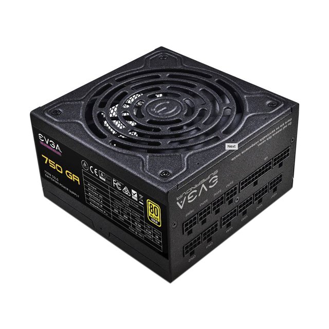 Fuente de Poder Modular EVGA SuperNOVA 750 GA de 750W, ATX, 80 PLUS EVga 220-GA-0750-X1