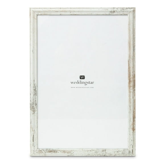 Weddingstar Large 12" X 18" Distressed Wood Picture Frame