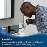 Waterpik Complete Care 5.0 Water Flosser + Sonic Electric Toothbrush، White