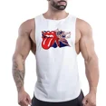 thumbnail image 3 of Camiseta sin mangas de secado rápido para hombre, camiseta sin mangas transpirable de baloncesto, ropa de moda para ocio, verano, Y2k, Fnaf, gimnasio, exterior, estampado deportivo, 3 of 5