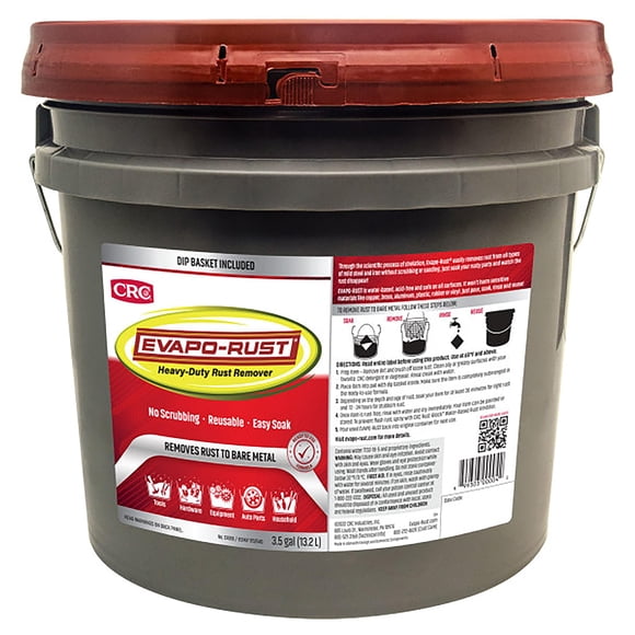 Removedor de óxido original Evapo-Rust en balde de 13.2 L a base de agua