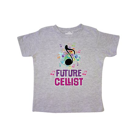 

Inktastic Cello Player Future Cellist Music Gift Toddler Toddler Girl T-Shirt
