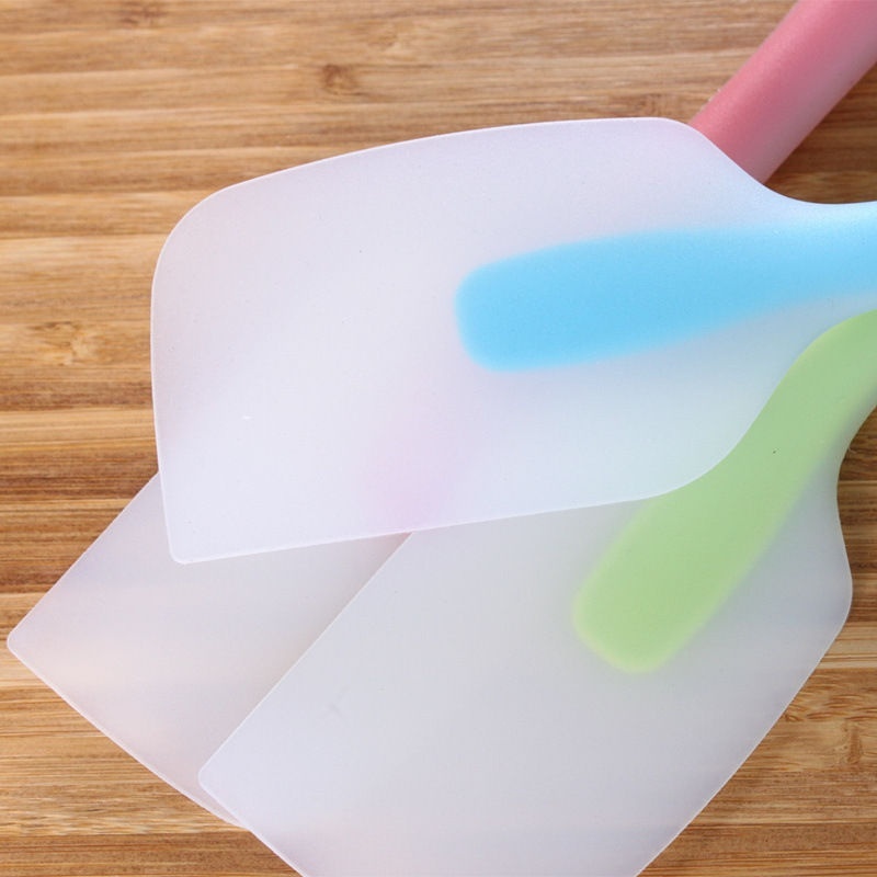 Baking Silicone Cake Flour Mixing Oil Bread Scraper Silicone Spatula