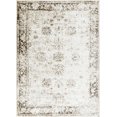 thumbnail image 2 of Hauteloom Qadan Living Room, Bedroom Area Rug - Traditional - Ivory, Dark Brown, Light Brown - 18" x 18" Sample, 2 of 7