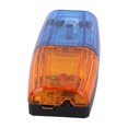thumbnail image 3 of Warning Shoulder Light, Secure Clip Mini LED Strobe Light  For Cycling Red And Blue,Yellow,Blue And Yellow,Red,Transparent, 3 of 8