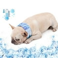 thumbnail image 3 of Methold Pañuelo refrescante para perros, accesorio de verano, bufanda refrescante | Collar bandana refrescante para gatos Ropa para mascotas azul S, 3 of 6